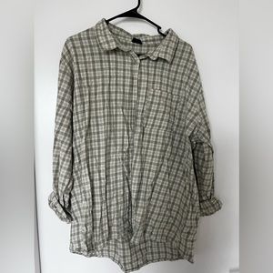 Pink and green cotton on flannel!!